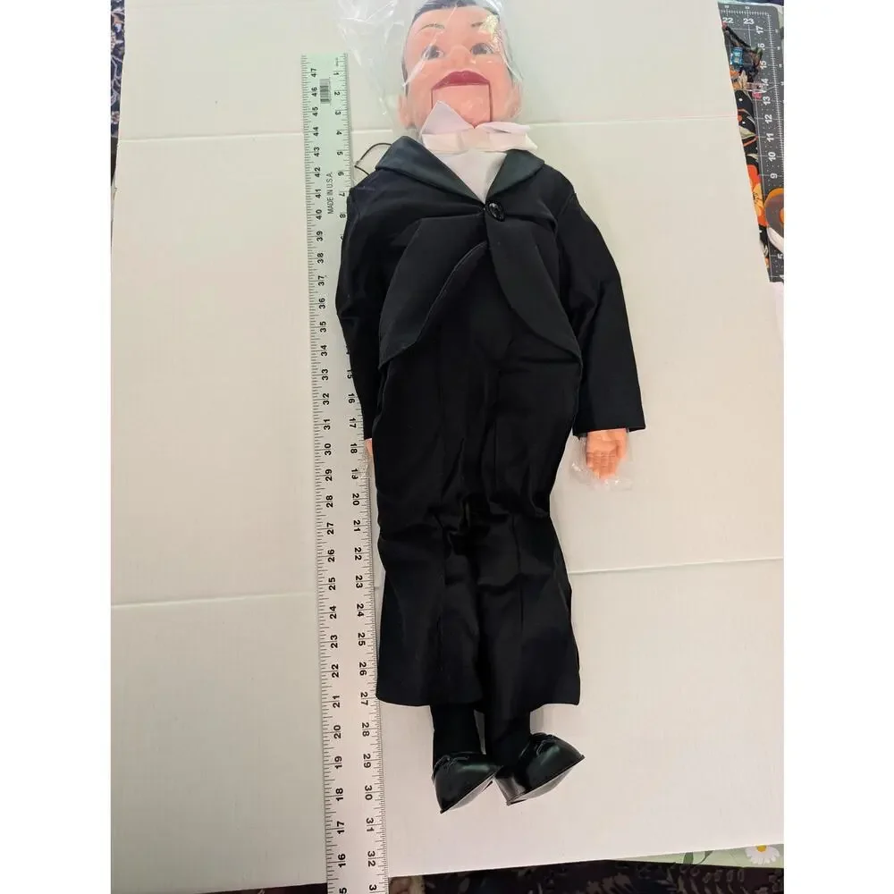 Charlie McCarthy Ventriloquist Dummy Doll Tuxedo Suit Top Hat Edgar Bergen